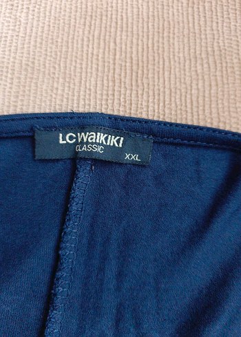 xxl Beden mavi Renk LC waikiki bayan bluzu