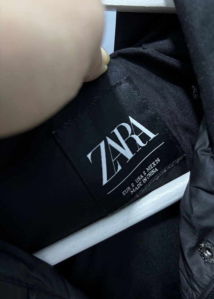 Zara orijinal yelek siyah - Görsel 3