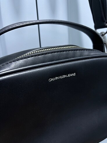 Beden siyah Renk Orijinal Calvin Klein siyah çanta
