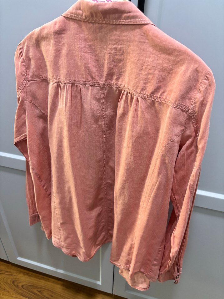 Mango Düğmeli, Uzun Kollu  Gömlek - Görsel 4