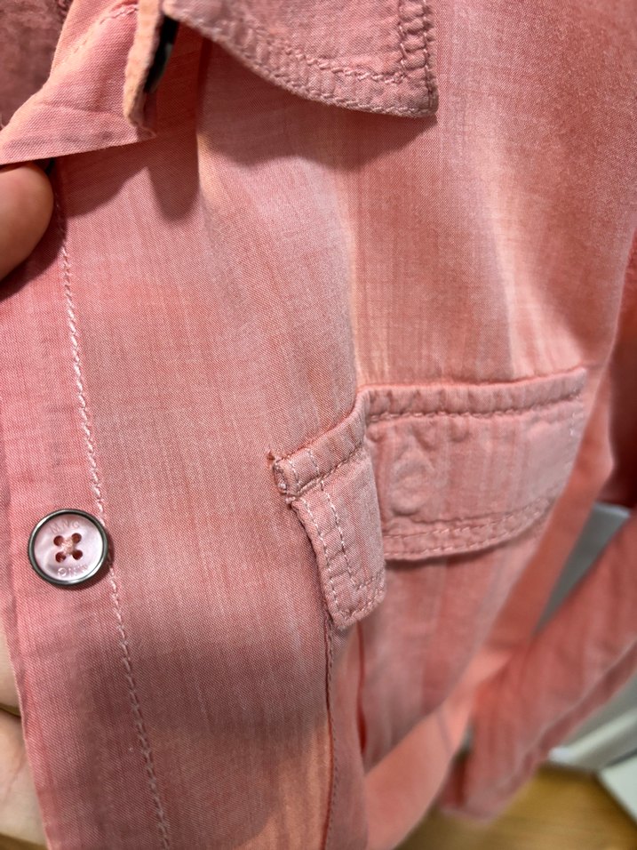 Mango Düğmeli, Uzun Kollu  Gömlek - Görsel 3