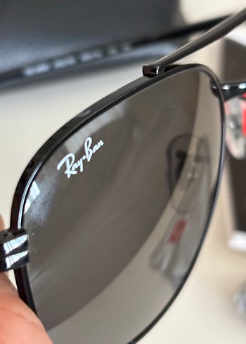 Orijinal Ray-Ban Siyah / RB 3688 Kadın Güneş Gözlüğü - Görsel 6