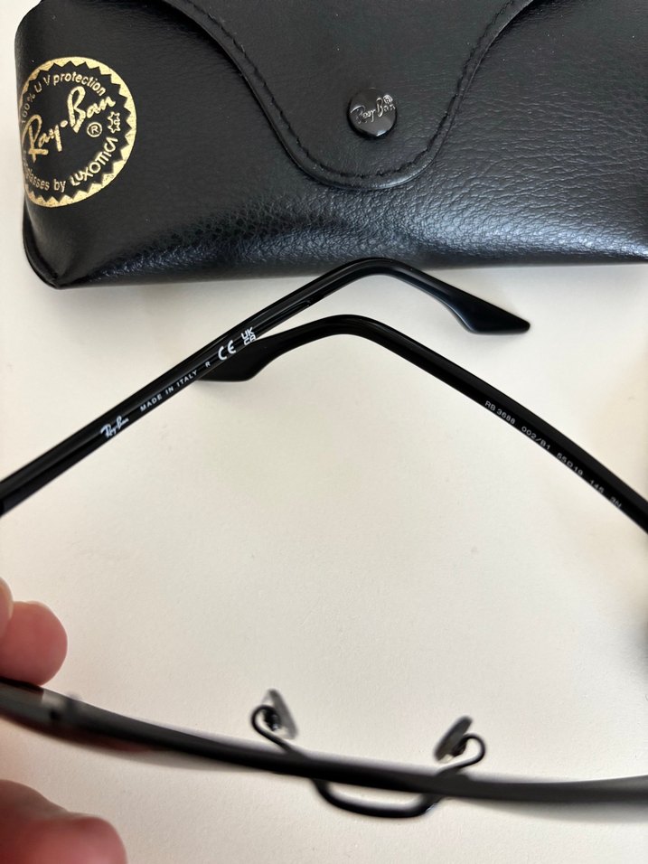Orijinal Ray-Ban Siyah / RB 3688 Kadın Güneş Gözlüğü - Görsel 3