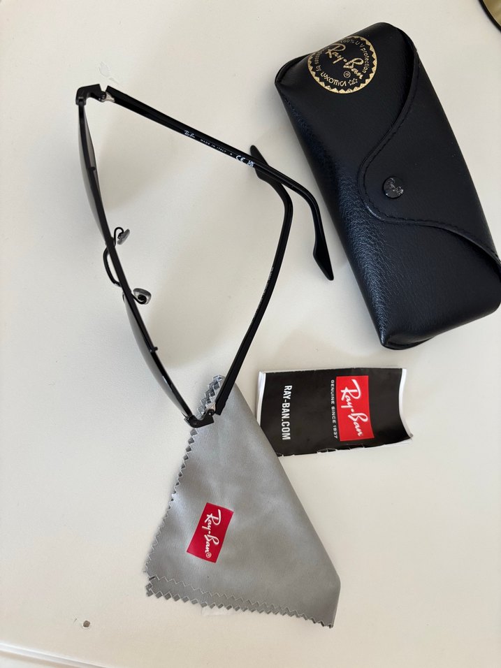 Orijinal Ray-Ban Siyah / RB 3688 Kadın Güneş Gözlüğü - Görsel 2