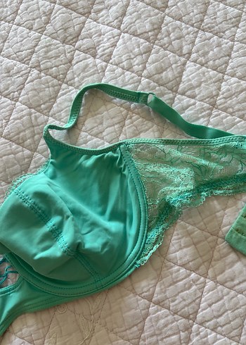 Turkuaz Bohem Vintage Sütyen - Görsel 2