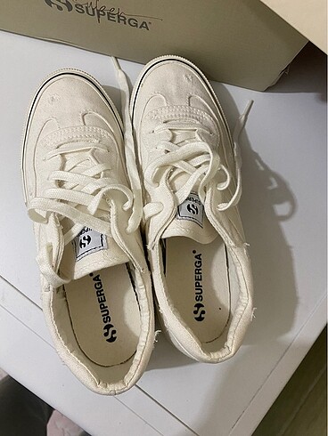 39 Beden beyaz Renk Superga Ayakkabı Sneaker