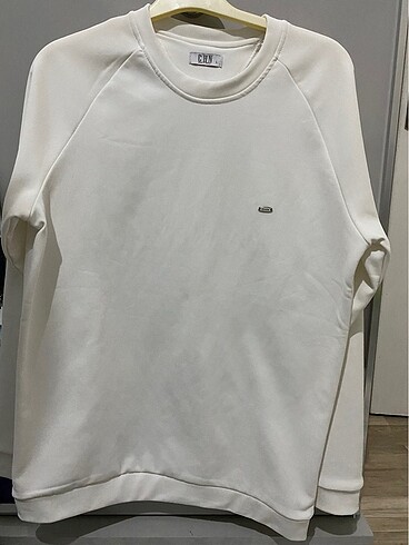 l Beden beyaz Renk Erkek sweatshirt
