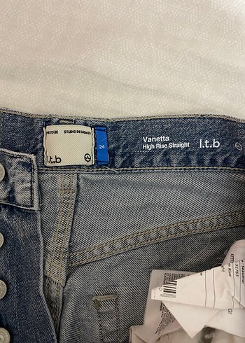 Orijinal LTB MARKA açık mavi 24 beden jean,kot pantolon. - Görsel 6