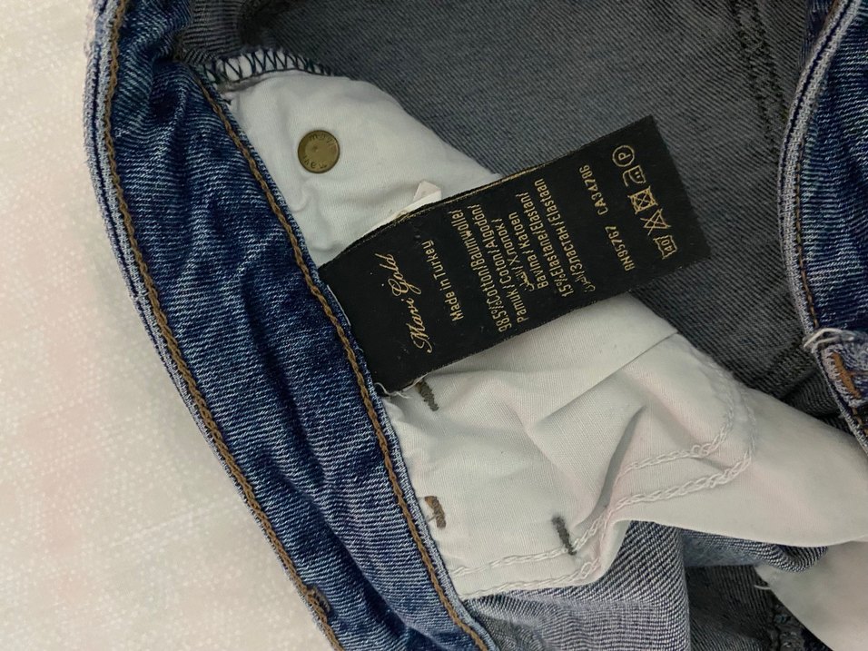 Orijinal MAVİ SERENAY GOLD ICON 23/27 beden jean - Görsel 5