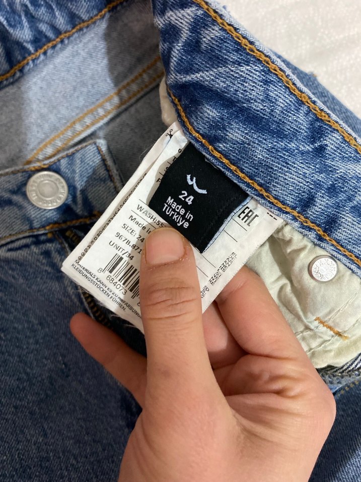 Kot pantolon (1-2 kez kullanıldı) - Görsel 5