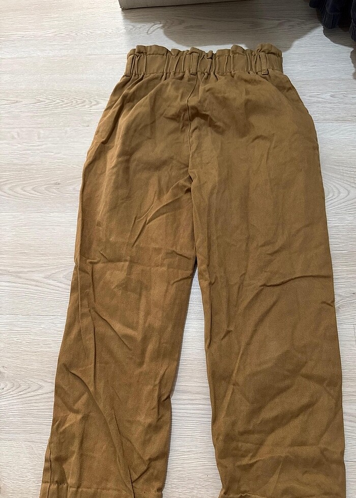 Bilekte pantolon beli lastikli - Görsel 4