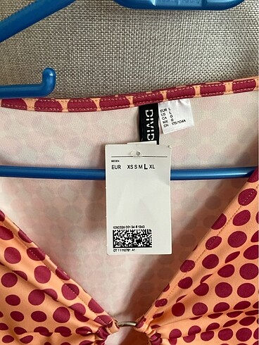 H&M Renkli H&M Elbise