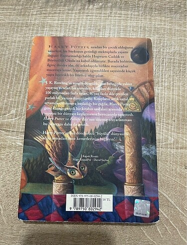  Harry Potter orijinal kitapları