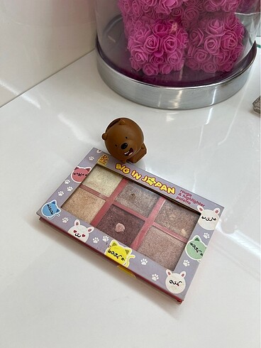 MİNİSO MARKA japon highlighter paleti
