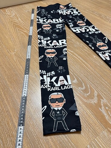 Karl Lagerfeld Karl Lagerfeld marka siyah tayt