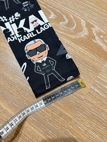 s Beden Karl Lagerfeld marka siyah tayt