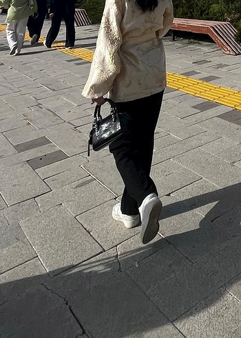 Zara Nakışlı Bej Midi Kimono