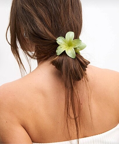 Beden Pull&Bear Hibiskus Çiçekli Saç Tokası