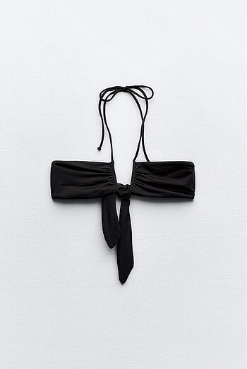 Zara Bağcıklı Bandeau Bikini Üstü