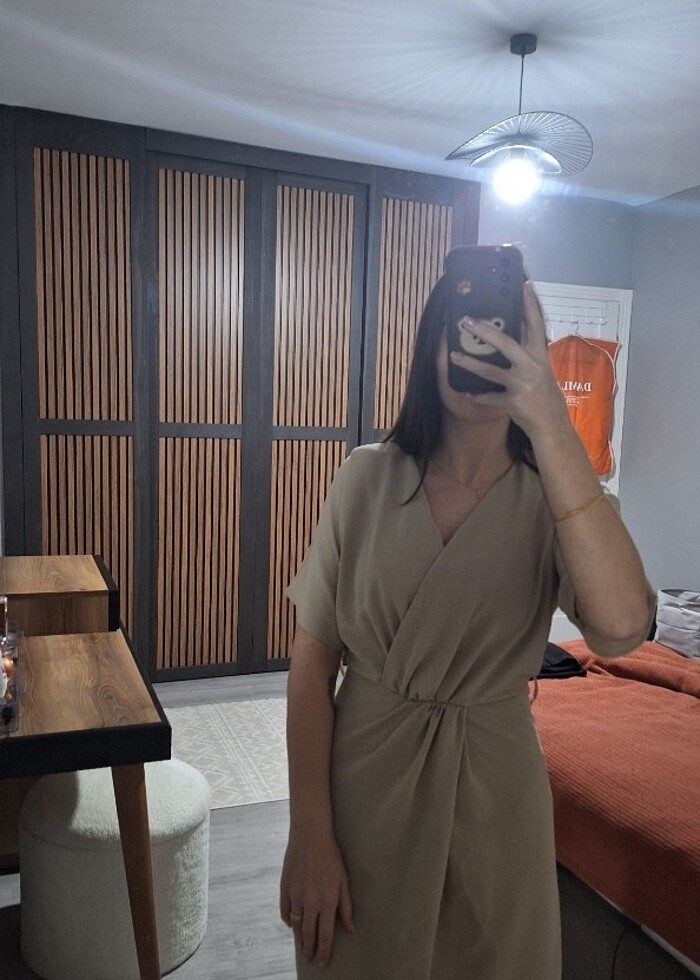 Midi boy elbise - Görsel 4