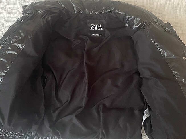 xs Beden siyah Renk Zara Şişme Mont