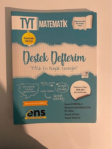 ens yayınları tyt matematik destek defterim