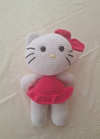 Hello Kitty örgü peluş