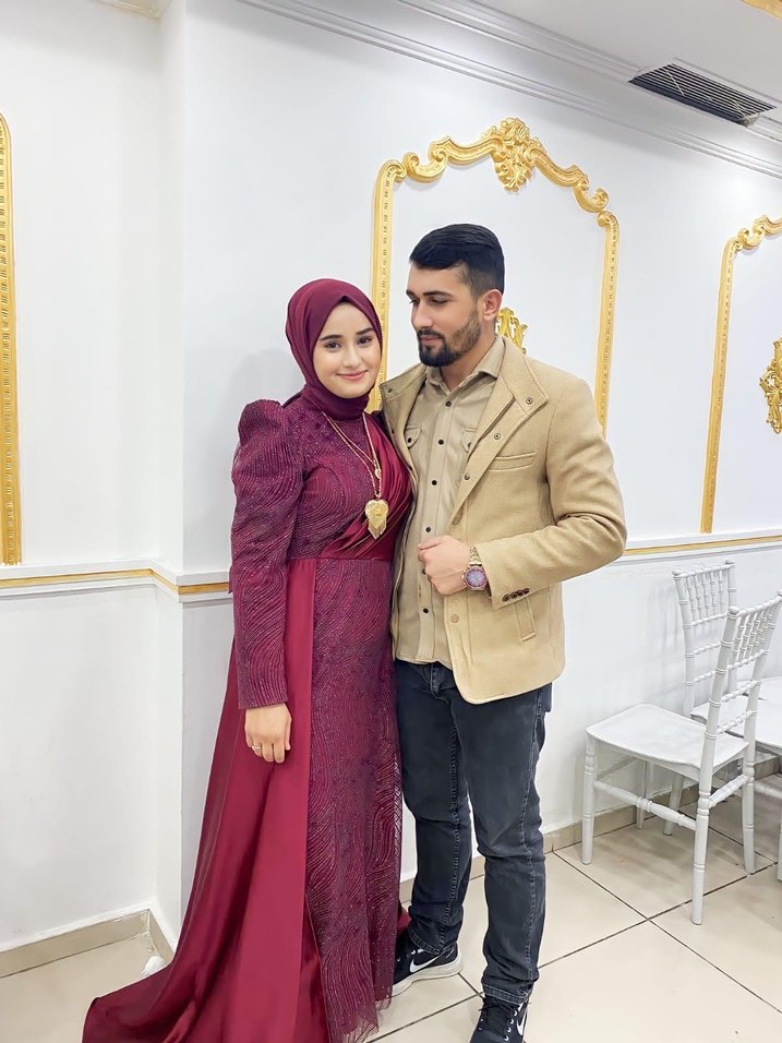 Bordo Uzun Kollu Dökümlü Kadın Bindallı Elbise - Görsel 3