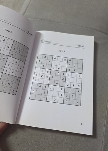  Zekâ Geliştiren Sudoku 2 - Kolay, Orta, Zor