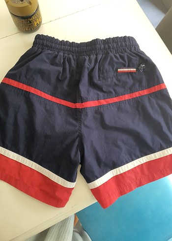 Erkek Lacivert bordo Detaylı Deniz Şortu XS beden - Görsel 3