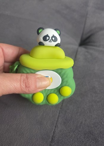 Renkli silikon anahtarlık - Görsel 2