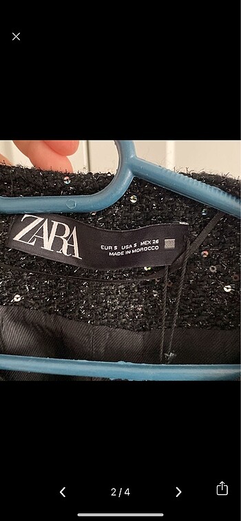 Zara Zara pullu ceket