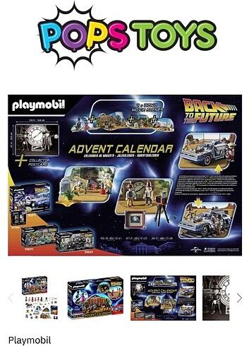 Back to the future 3 playmobil  - Görsel 4