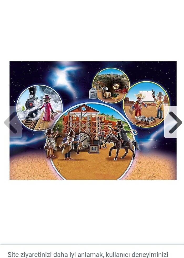 Back to the future 3 playmobil  - Görsel 3