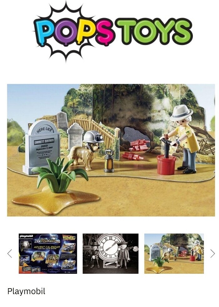 Back to the future 3 playmobil  - Görsel 5