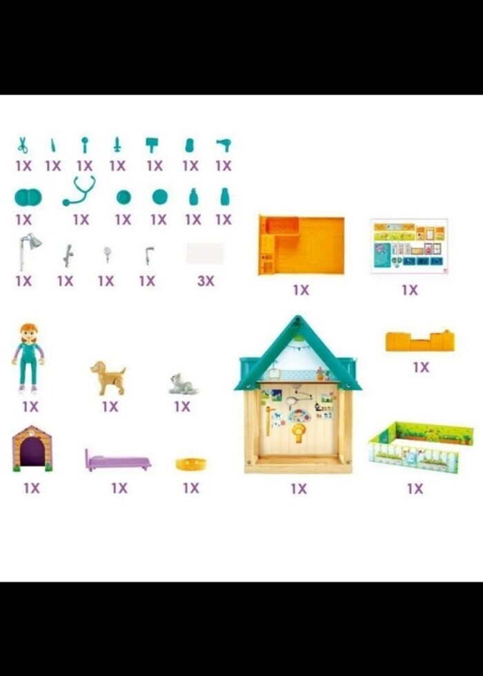 Hape veteriner set - Görsel 3