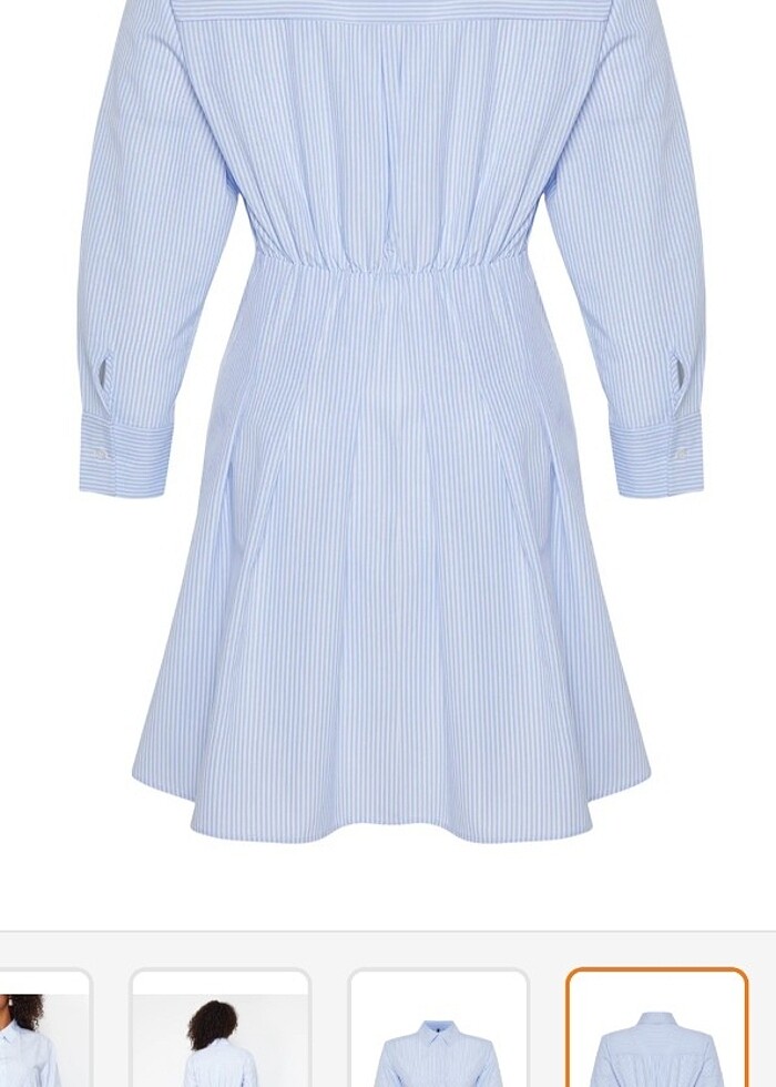 Gömlek elbise - Görsel 3
