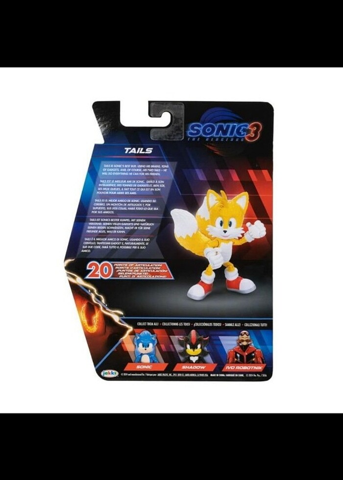 Sonic 3 figürü tails - Görsel 3
