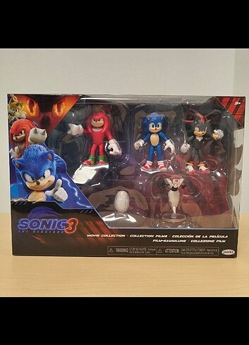 Sonic 3 serisi 5li figür set
