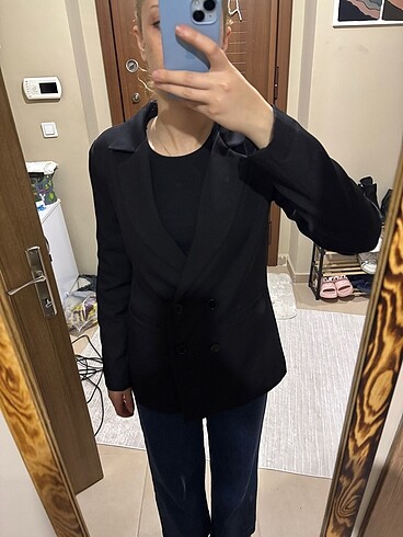 Trendyol & Milla siyah astarlı blazer ceket