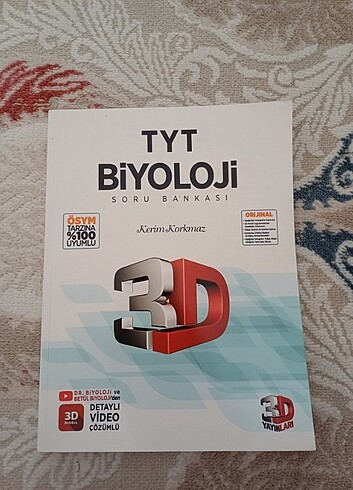 3D TYT Biyoloji 