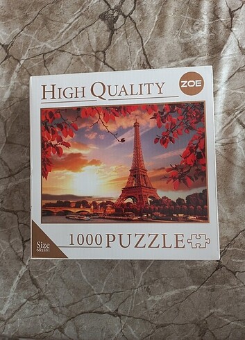 1000 parçalı puzzle