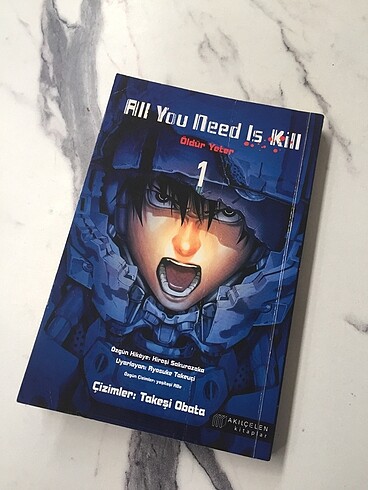  Beden Renk Manga öldür yeter 1 (ALL YOU NEED İS KİLL)1