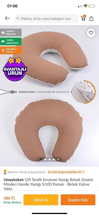Diğer Beden Büyük Emzirme yastığı