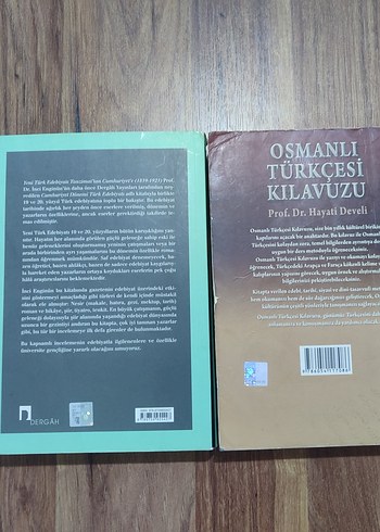Osmanlı Türkçesi Kılavuzu ve Yeni Türk Edebiyatı Kitapları