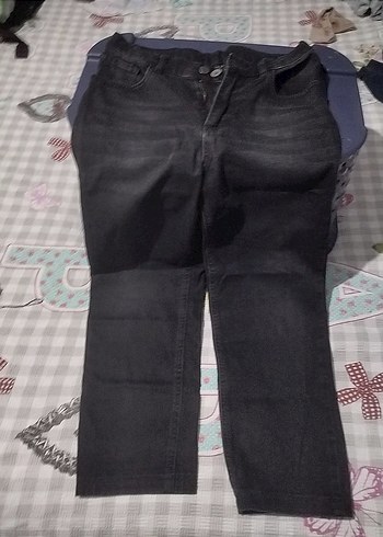 Erkek Çocuk Siyah Regular Fit Denim Jean