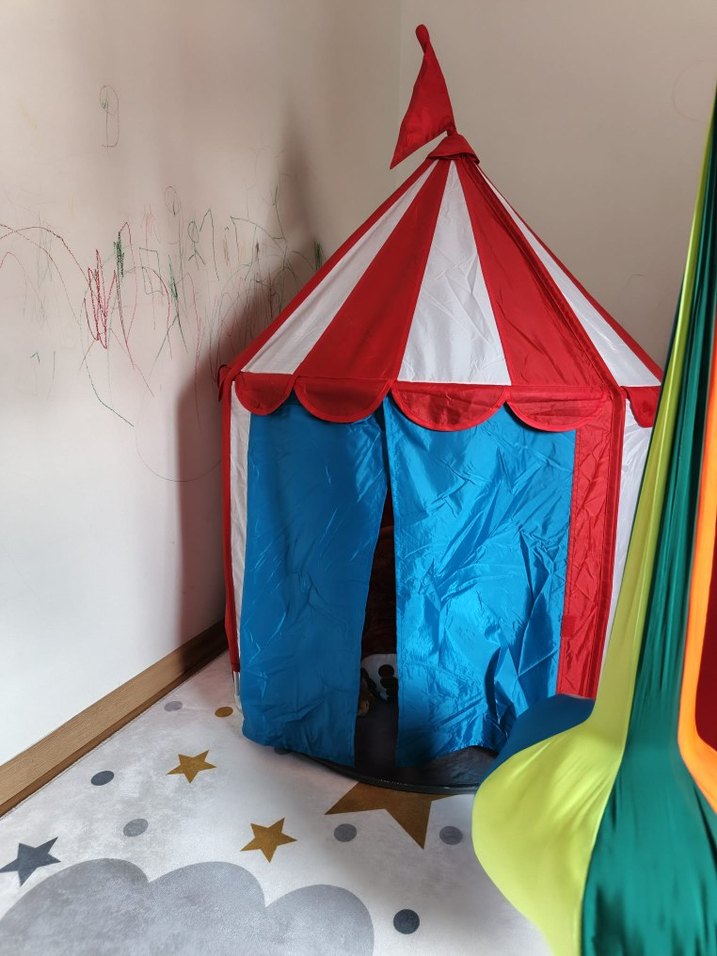 Çocuklar için Renkli Oyun Çadırı - Görsel 2