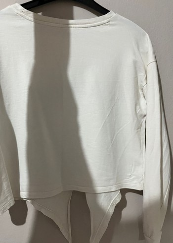 Beyaz Baskılı  Kısa Kollu - Görsel 4