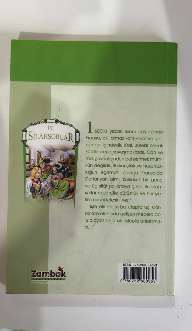 Üç Silahşorlar - A. Dumas - Görsel 2