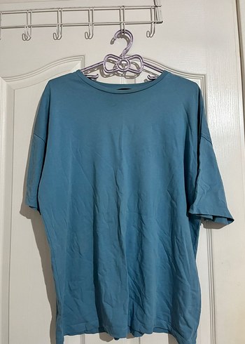 Mavi Baskılı Kısa Kollu Erkek Tişört - Görsel 3